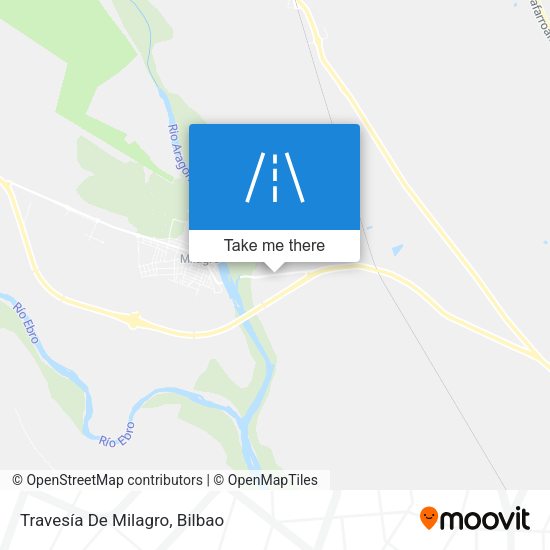 Travesía De Milagro map