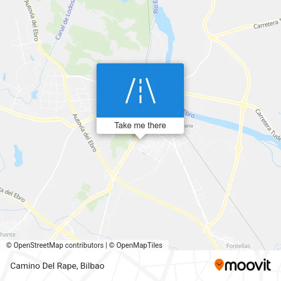 Camino Del Rape map