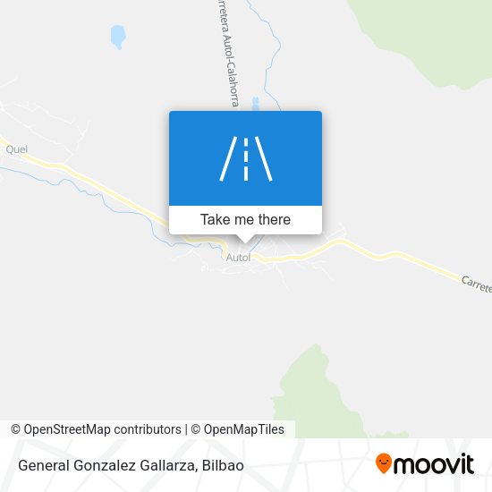 General Gonzalez Gallarza map
