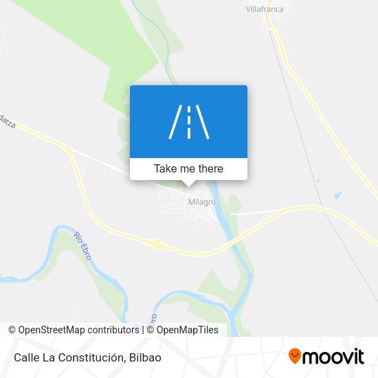 Calle La Constitución map