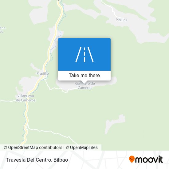 Travesía Del Centro map