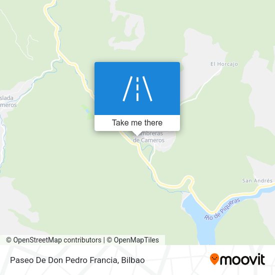 Paseo De Don Pedro Francia map