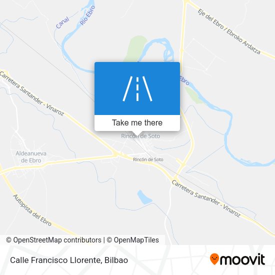Calle Francisco Llorente map