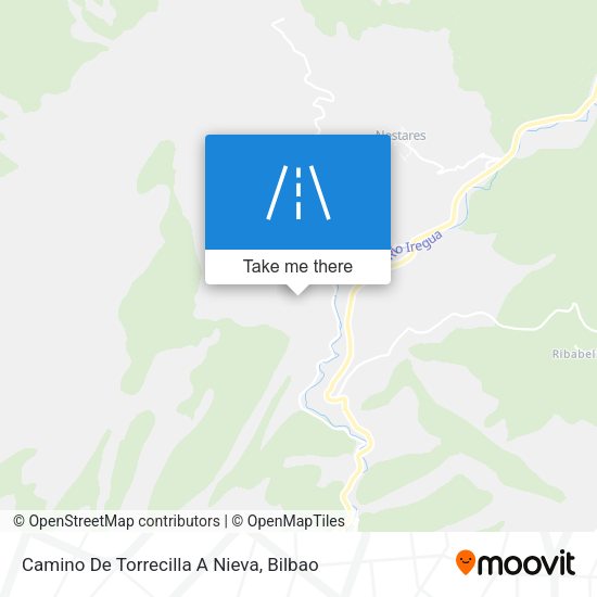 Camino De Torrecilla A Nieva map