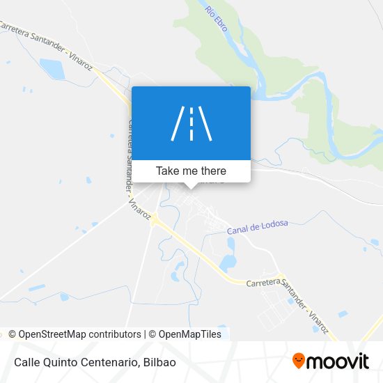 Calle Quinto Centenario map