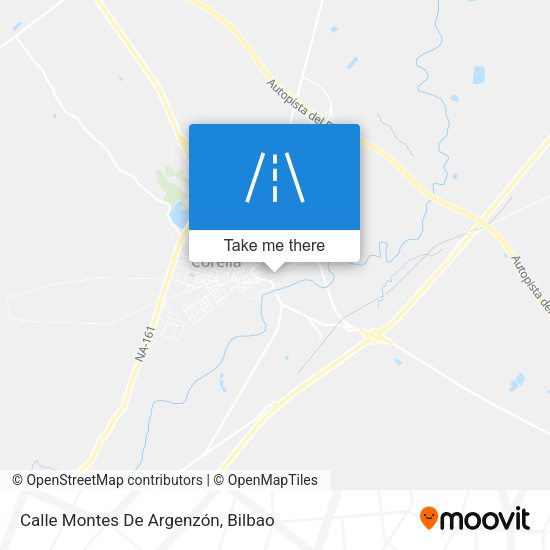 Calle Montes De Argenzón map