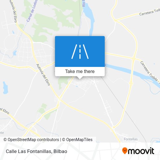 Calle Las Fontanillas map