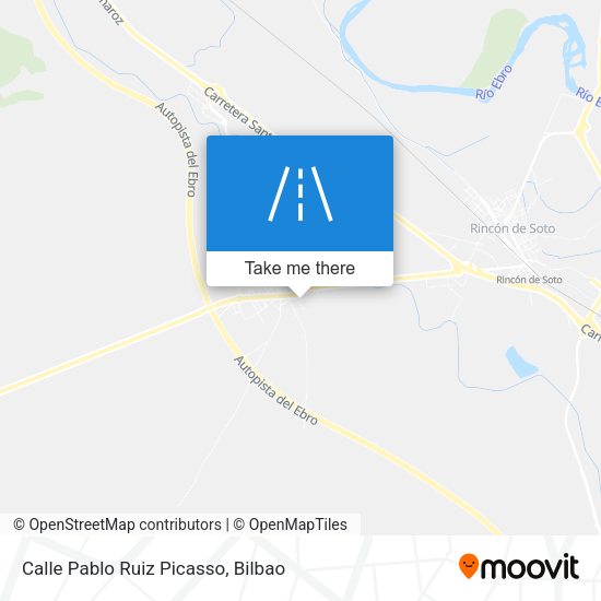 Calle Pablo Ruiz Picasso map