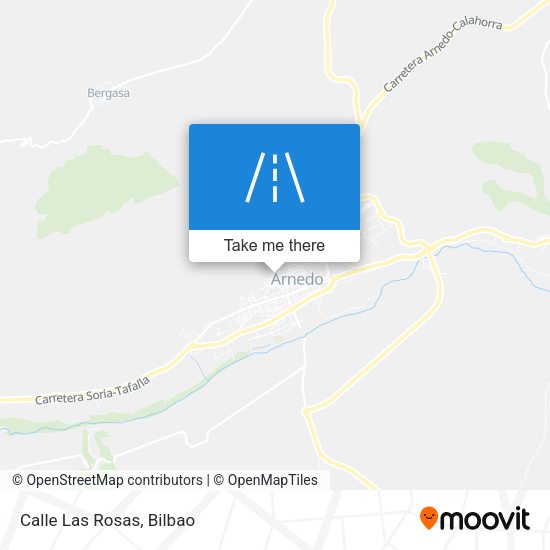 Calle Las Rosas map