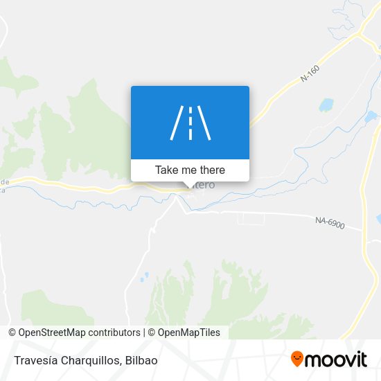 Travesía Charquillos map