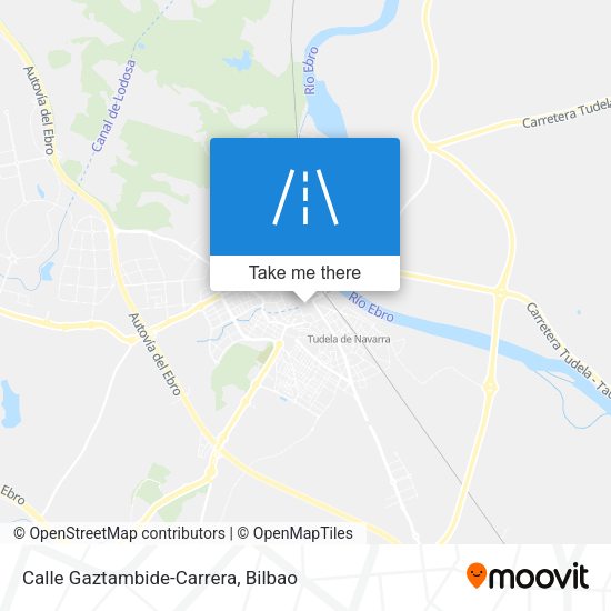 Calle Gaztambide-Carrera map
