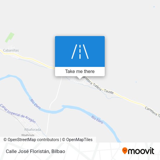 Calle José Floristán map
