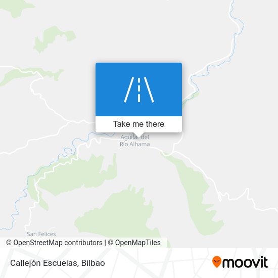 Callejón Escuelas map