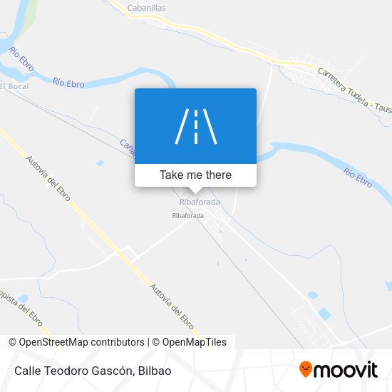Calle Teodoro Gascón map