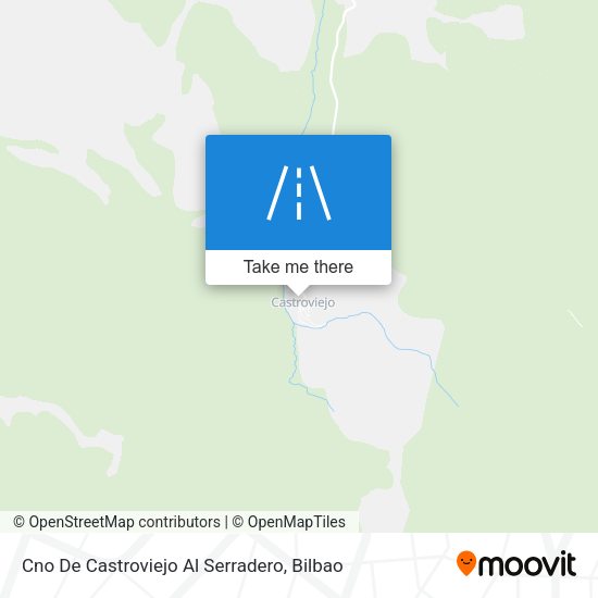 Cno De Castroviejo Al Serradero map