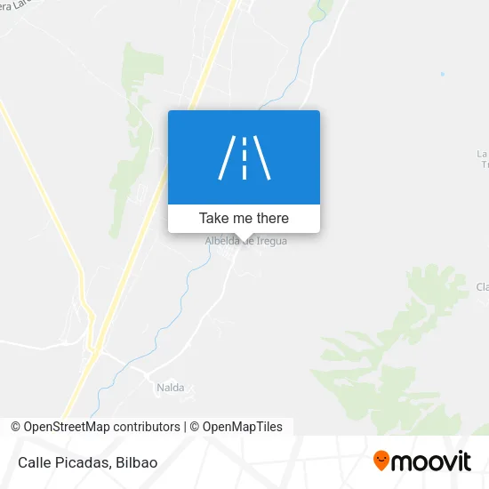 Calle Picadas map