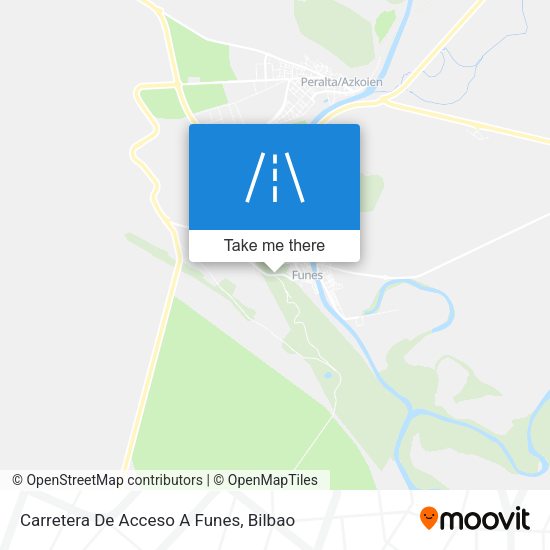 Carretera De Acceso A Funes map