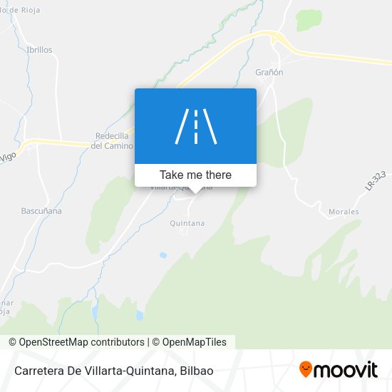 Carretera De Villarta-Quintana map