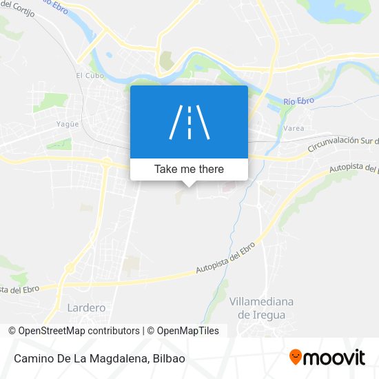 Camino De La Magdalena map