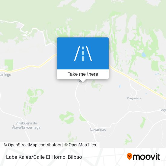Labe Kalea/Calle El Horno map
