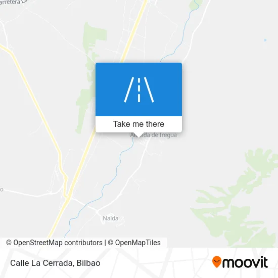 Calle La Cerrada map