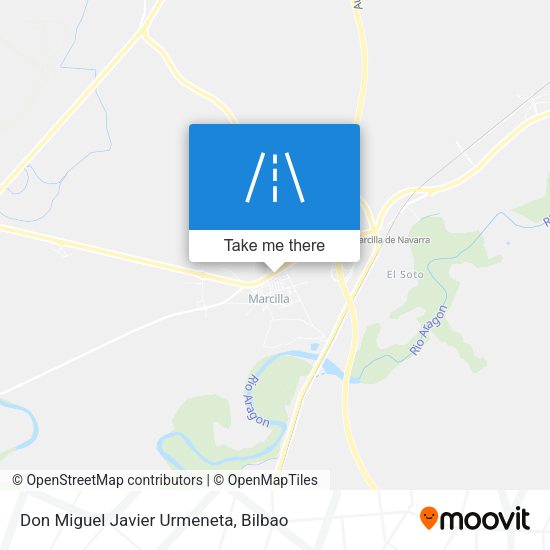 Don Miguel Javier Urmeneta map
