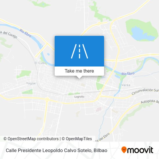 Calle Presidente Leopoldo Calvo Sotelo map