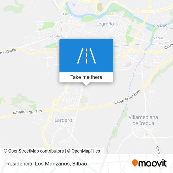Residencial Los Manzanos map