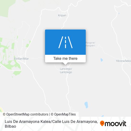 Luis De Aramayona Kalea / Calle Luis De Aramayona map