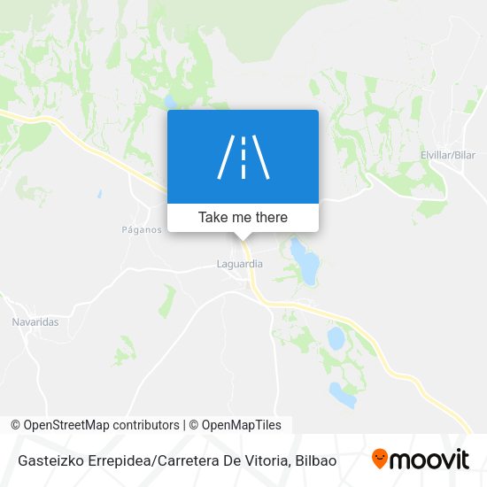 Gasteizko Errepidea / Carretera De Vitoria map