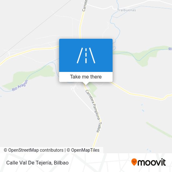 Calle Val De Tejería map