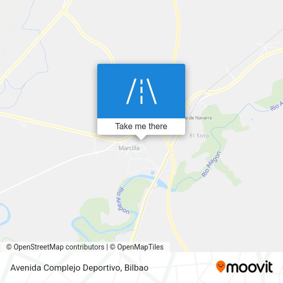 Avenida Complejo Deportivo map