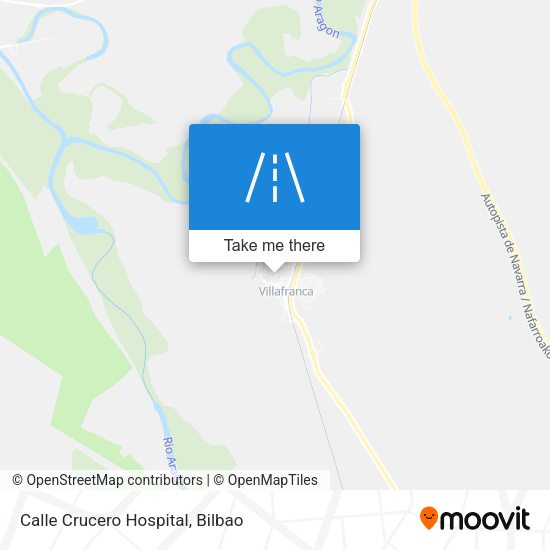 Calle Crucero Hospital map