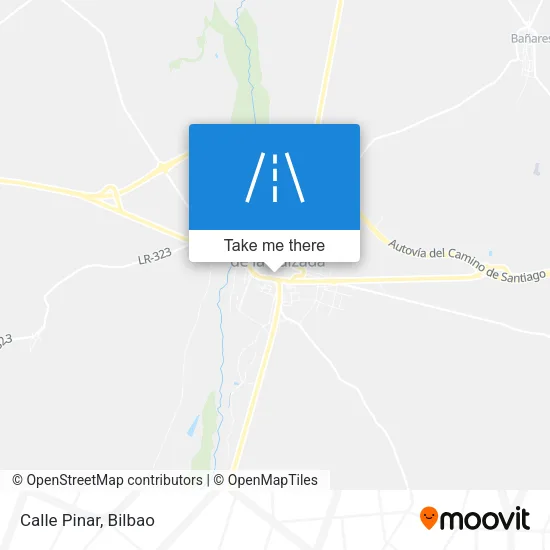 Calle Pinar map