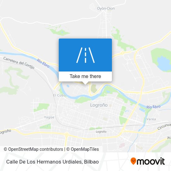 Calle De Los Hermanos Urdiales map
