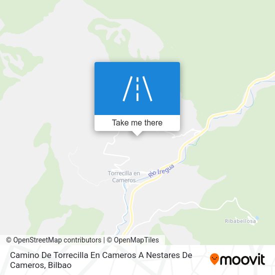 Camino De Torrecilla En Cameros A Nestares De Cameros map