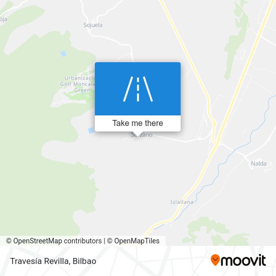 Travesía Revilla map
