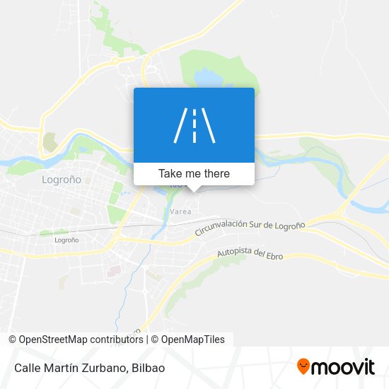 Calle Martín Zurbano map