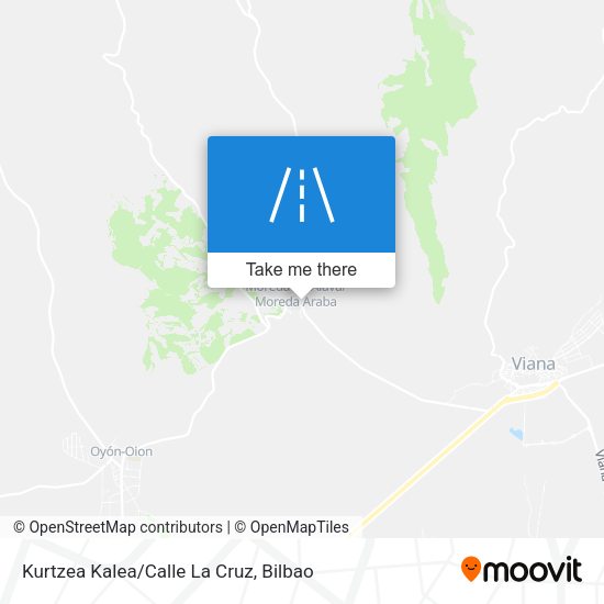 Kurtzea Kalea/Calle La Cruz map
