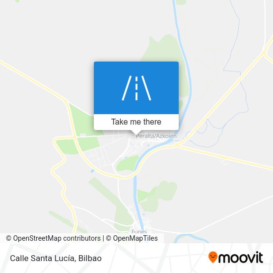 Calle Santa Lucía map