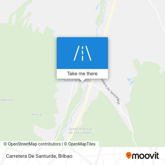 Carretera De Santurde map