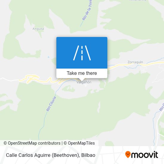 Calle Carlos Aguirre (Beethoven) map