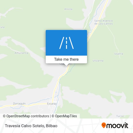 Travesía Calvo Sotelo map