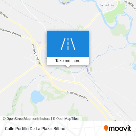 Calle Portillo De La Plaza map