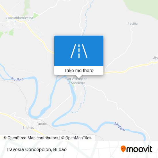 Travesía Concepción map