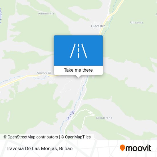 Travesía De Las Monjas map