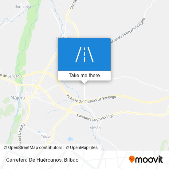 Carretera De Huércanos map