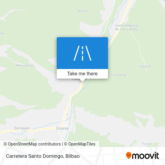 Carretera Santo Domingo map
