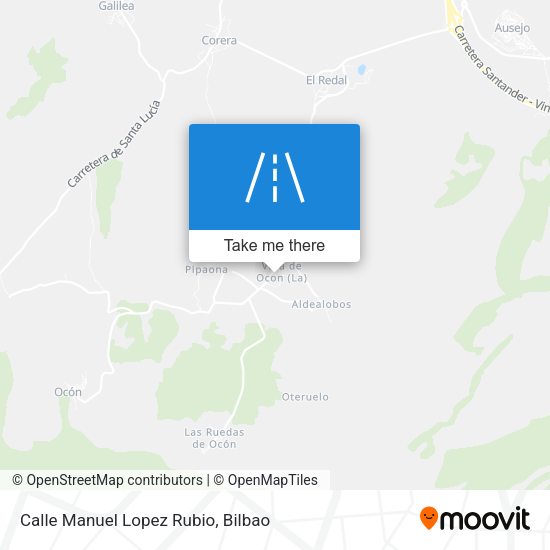 Calle Manuel Lopez Rubio map