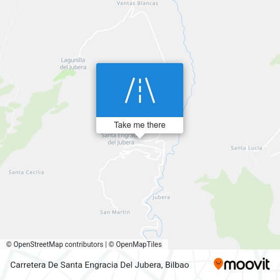 Carretera De Santa Engracia Del Jubera map